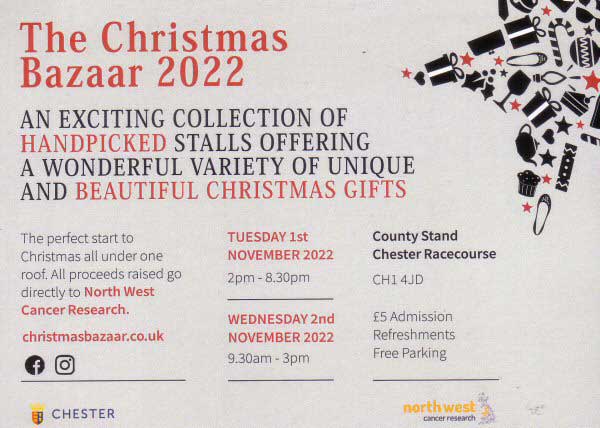 Chestertourist.com - Chester Racecourse Christmas Bazaar Page Two